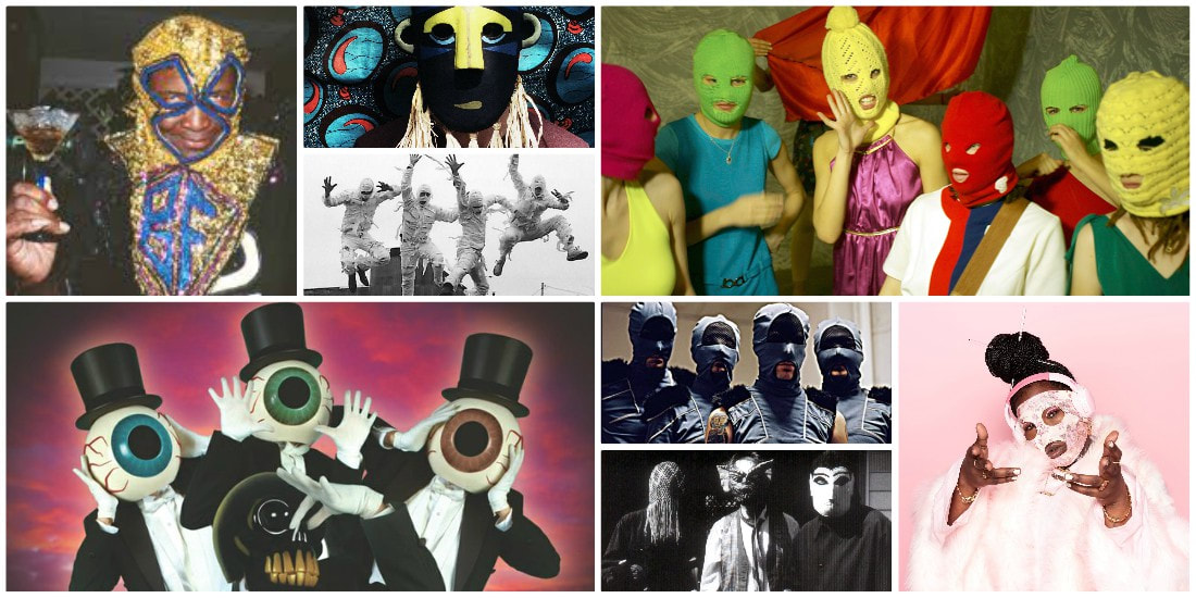 July Collective Collaborative Blog: Who's That Masked Artist?